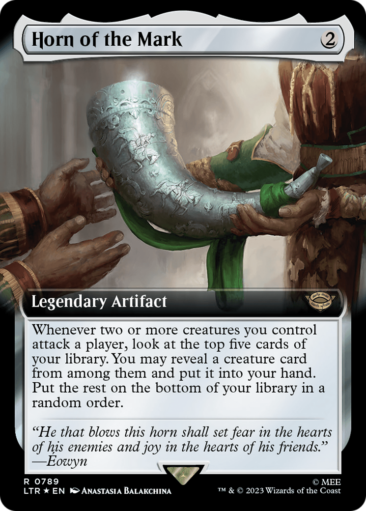 Horn of the Mark (Extended Art) (Surge Foil) [The Lord of the Rings: Tales of Middle-Earth] | Game Master's Emporium (The New GME)
