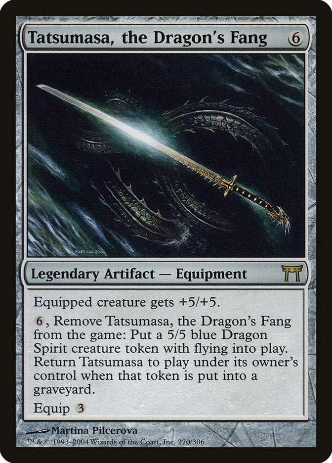 Tatsumasa, the Dragon's Fang [Champions of Kamigawa] | Game Master's Emporium (The New GME)