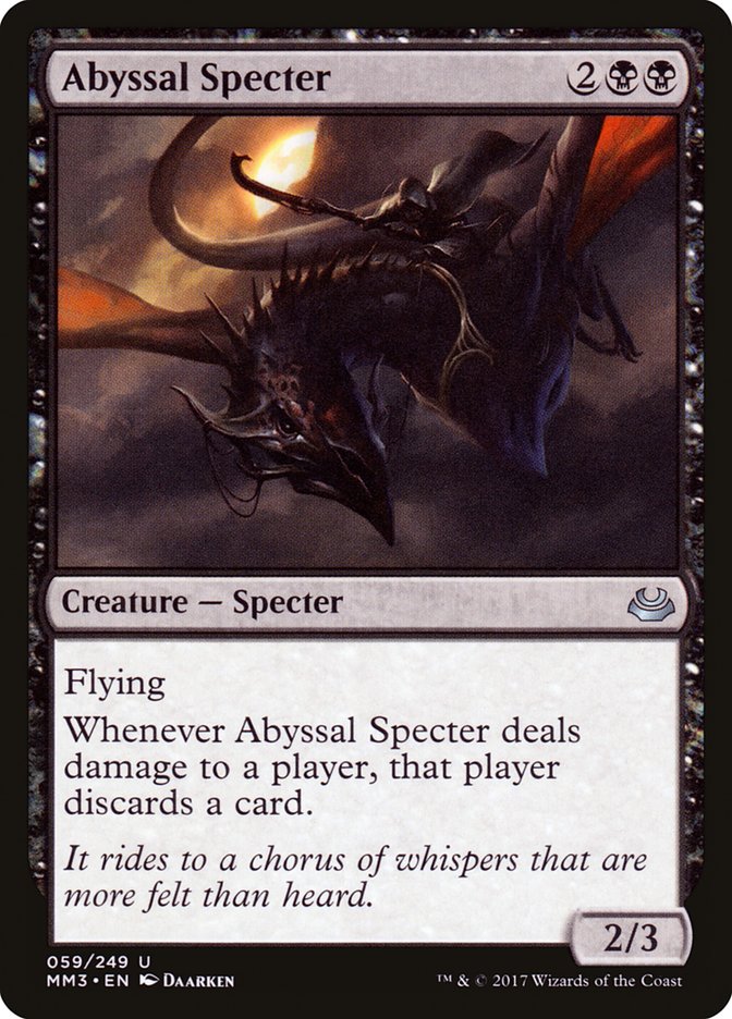 Abyssal Specter [Modern Masters 2017] | Game Master's Emporium (The New GME)