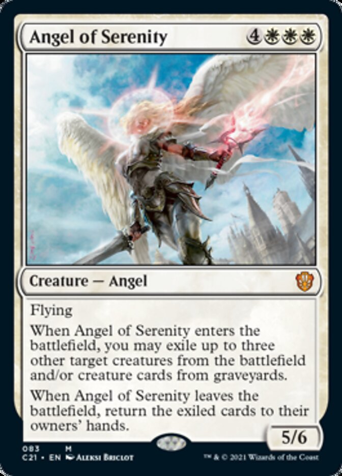 Angel of Serenity [Commander 2021] | Game Master's Emporium (The New GME)