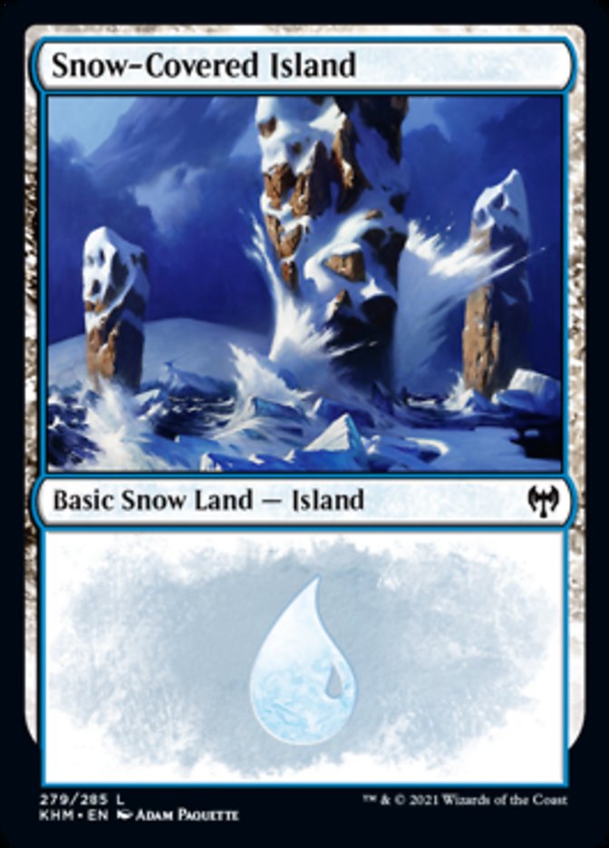 Snow-Covered Island (279) [Kaldheim] | Game Master's Emporium (The New GME)