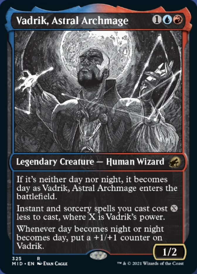 Vadrik, Astral Archmage (Showcase Eternal Night) [Innistrad: Midnight Hunt] | Game Master's Emporium (The New GME)