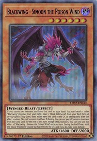 Blackwing - Simoon the Poison Wind (Blue) [LDS2-EN040] Ultra Rare | Game Master's Emporium (The New GME)