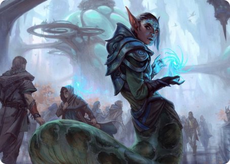 Lonis, Cryptozoologist Art Card [Modern Horizons 2 Art Series] | Game Master's Emporium (The New GME)