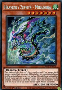 Heavenly Zephyr - Miradora [BLVO-EN029] Secret Rare | Game Master's Emporium (The New GME)