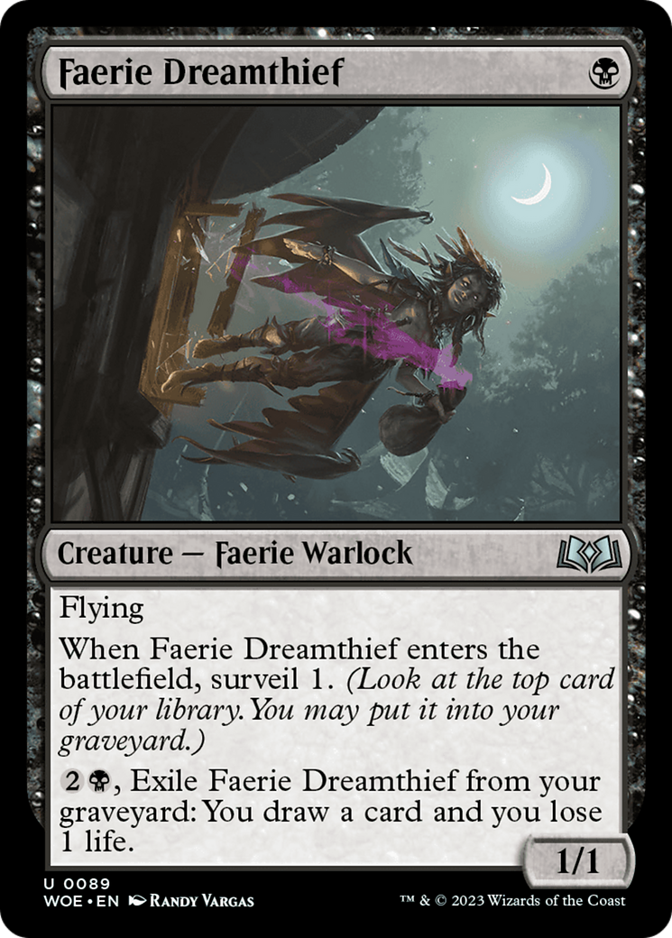 Faerie Dreamthief [Wilds of Eldraine] | Game Master's Emporium (The New GME)