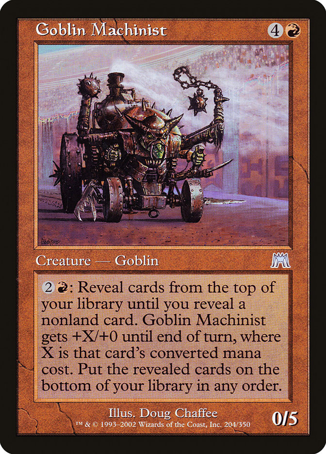 Goblin Machinist [Onslaught] | Game Master's Emporium (The New GME)
