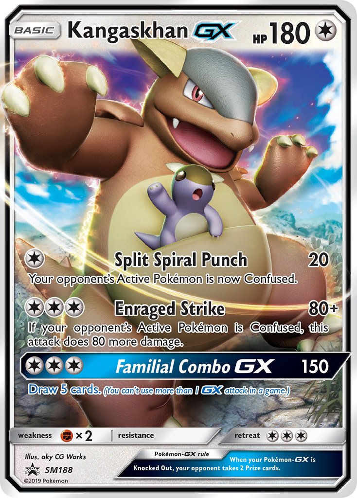 Kangaskhan GX (SM188) [Sun & Moon: Black Star Promos] | Game Master's Emporium (The New GME)