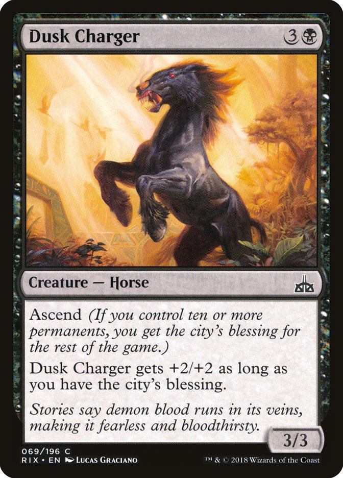 Dusk Charger [Rivals of Ixalan] | Game Master's Emporium (The New GME)
