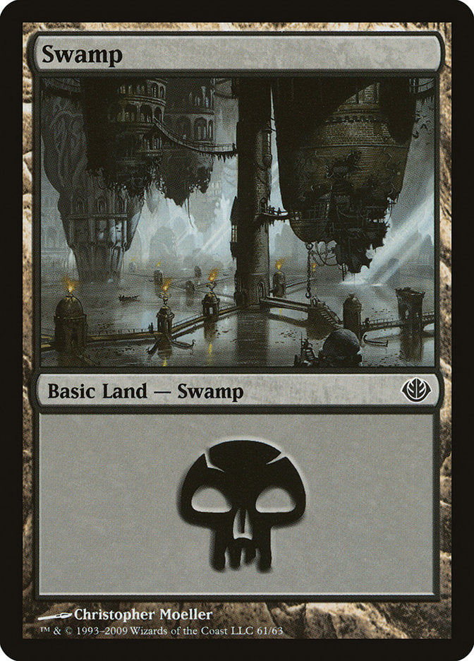 Swamp (61) [Duel Decks: Garruk vs. Liliana] | Game Master's Emporium (The New GME)