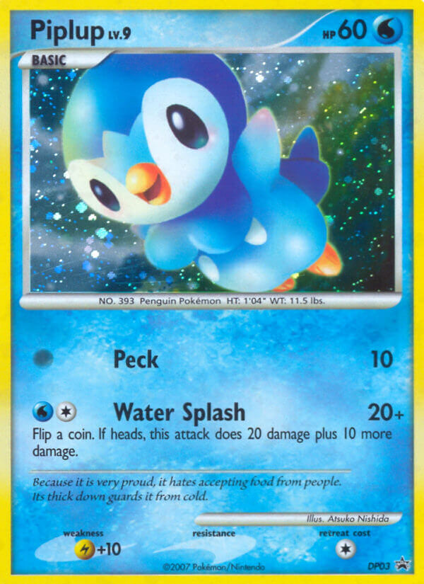Piplup (DP03) [Diamond & Pearl: Black Star Promos] | Game Master's Emporium (The New GME)