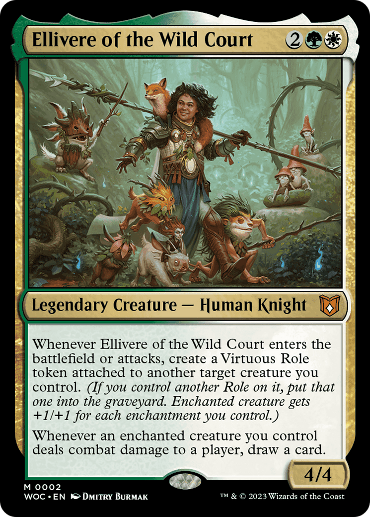 Ellivere of the Wild Court [Wilds of Eldraine Commander] | Game Master's Emporium (The New GME)