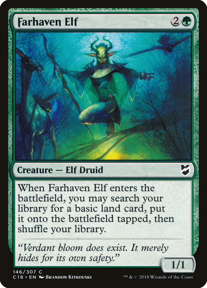 Farhaven Elf [Commander 2018] | Game Master's Emporium (The New GME)