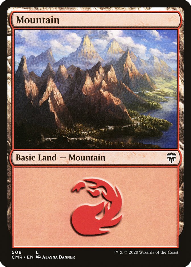 Mountain (508) [Commander Legends] | Game Master's Emporium (The New GME)