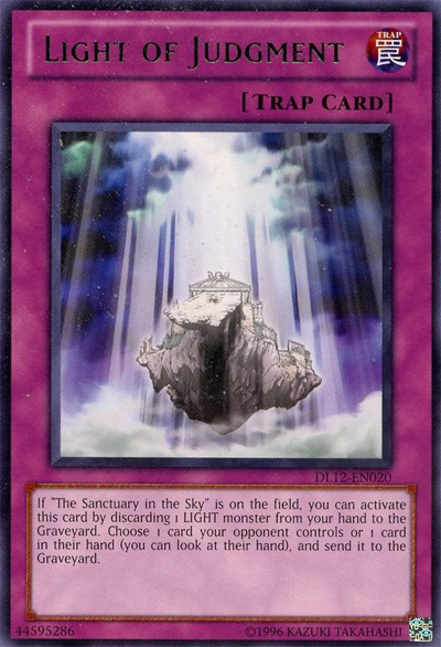 Light of Judgment (Green) [DL12-EN020] Rare | Game Master's Emporium (The New GME)