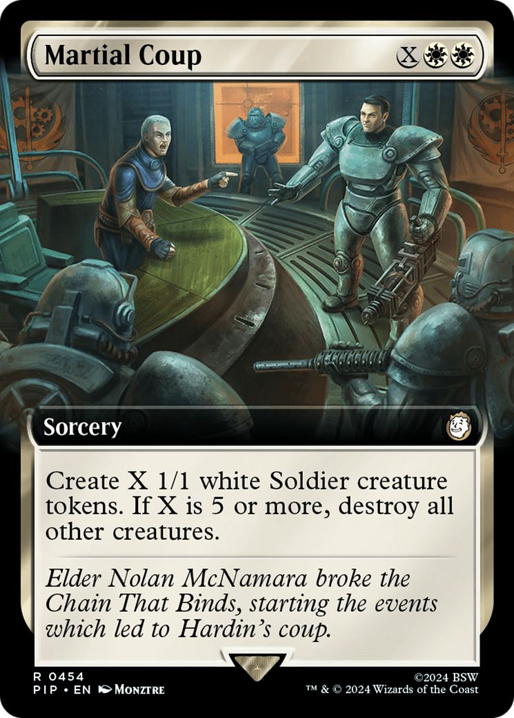 Martial Coup (Extended Art) [Fallout] | Game Master's Emporium (The New GME)