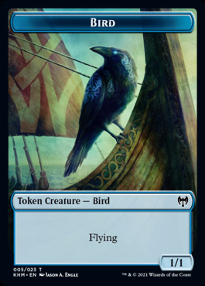 Bird Token [Kaldheim Tokens] | Game Master's Emporium (The New GME)
