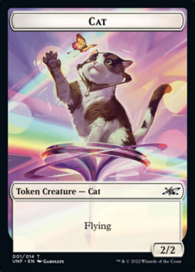 Cat Token [Unfinity Tokens] | Game Master's Emporium (The New GME)