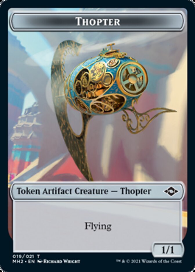 Thopter Token [Modern Horizons 2 Tokens] | Game Master's Emporium (The New GME)
