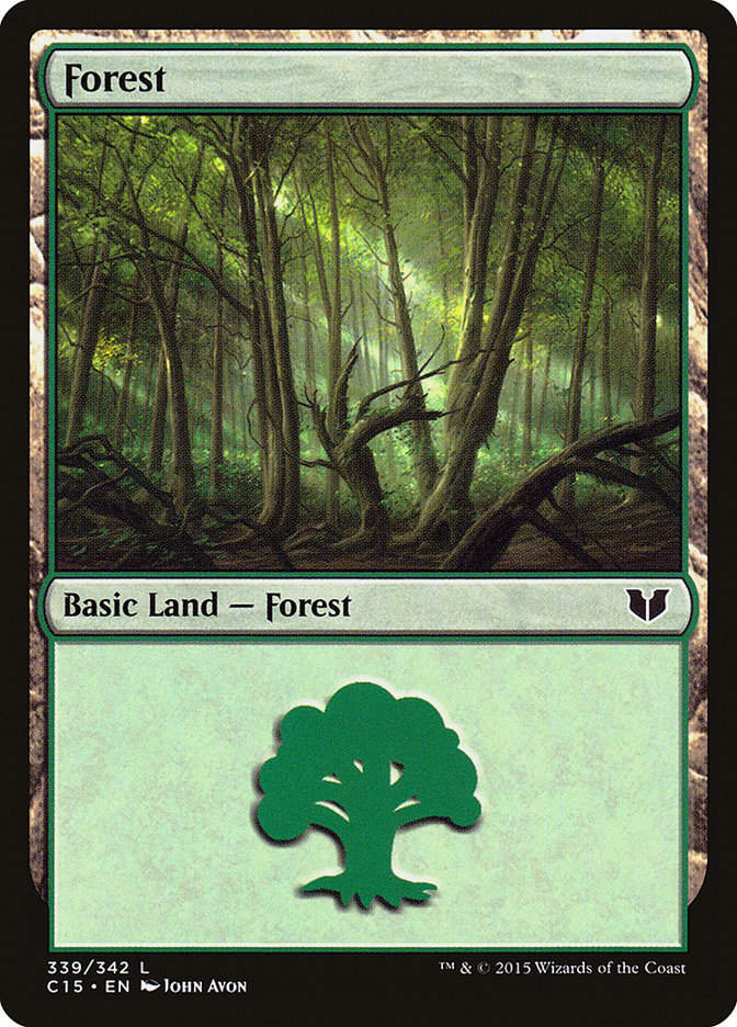 Forest (339) [Commander 2015] | Game Master's Emporium (The New GME)