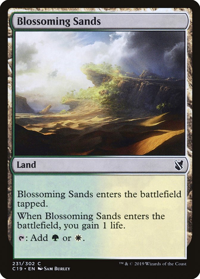 Blossoming Sands [Commander 2019] | Game Master's Emporium (The New GME)