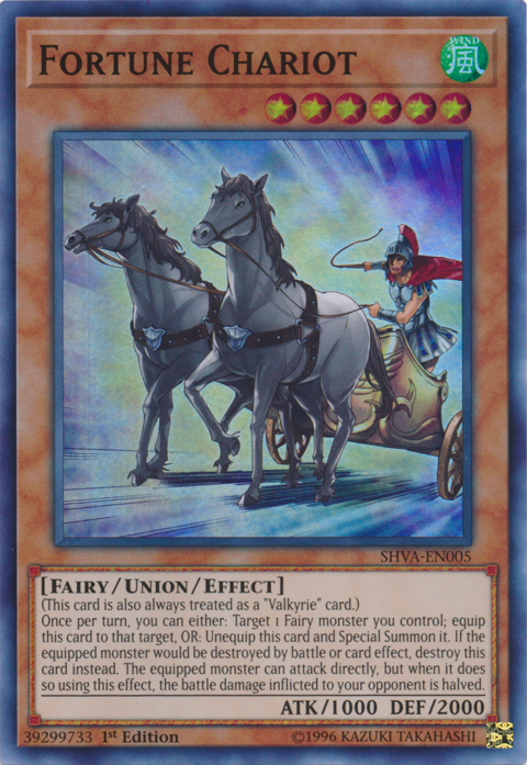 Fortune Chariot [SHVA-EN005] Super Rare | Game Master's Emporium (The New GME)