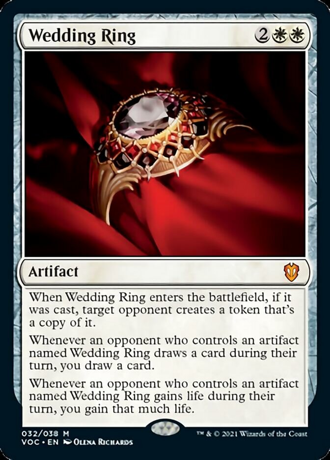 Wedding Ring [Innistrad: Crimson Vow Commander] | Game Master's Emporium (The New GME)