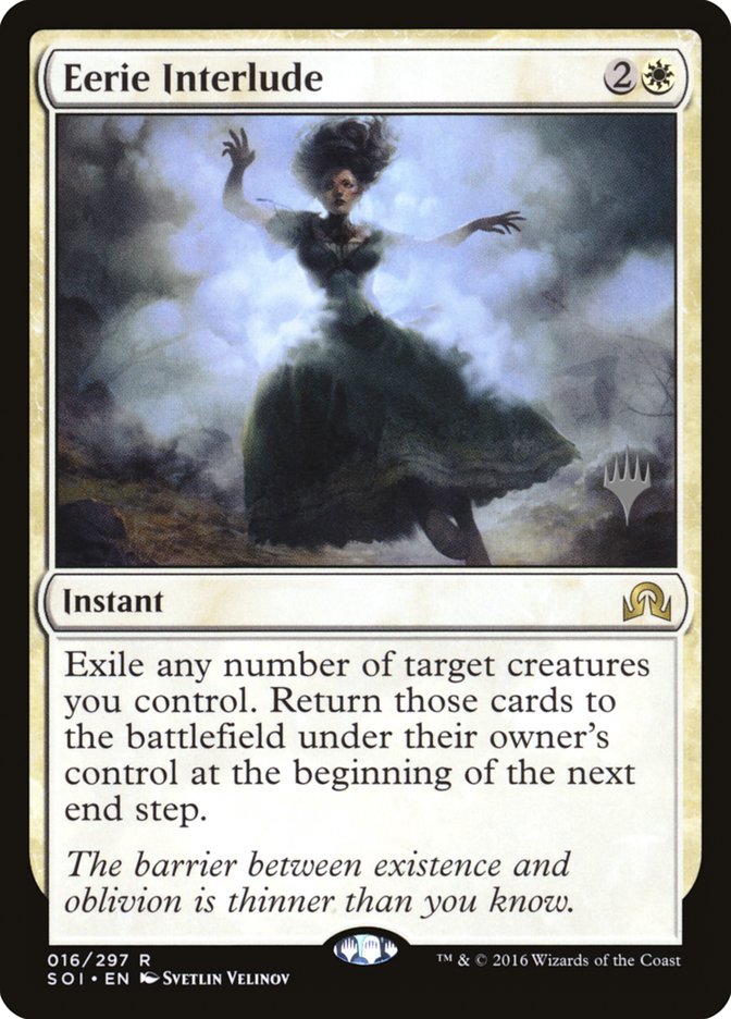 Eerie Interlude (Promo Pack) [Shadows over Innistrad Promos] | Game Master's Emporium (The New GME)