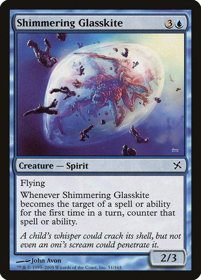 Shimmering Glasskite [Betrayers of Kamigawa] | Game Master's Emporium (The New GME)