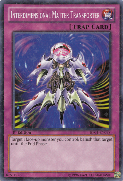 Interdimensional Matter Transporter [BP01-EN098] Starfoil Rare | Game Master's Emporium (The New GME)