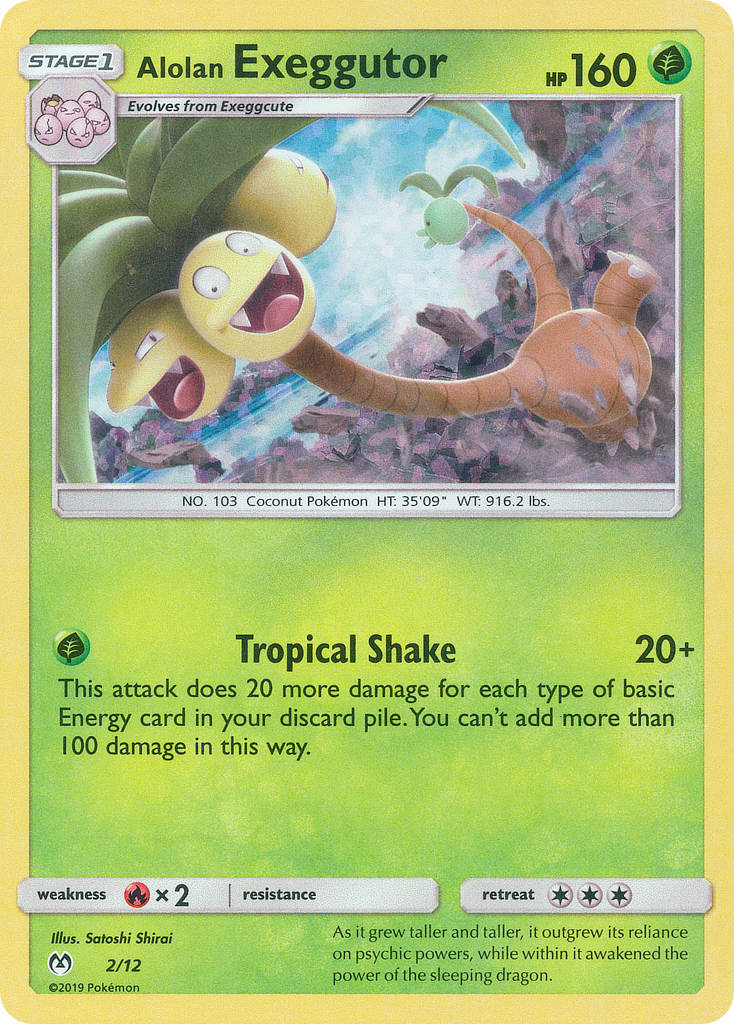 Alolan Exeggutor (2/12) [McDonald's Promos: 2019 Collection] | Game Master's Emporium (The New GME)