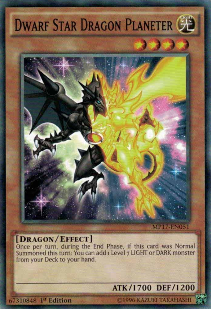 Dwarf Star Dragon Planeter [MP17-EN051] Common | Game Master's Emporium (The New GME)