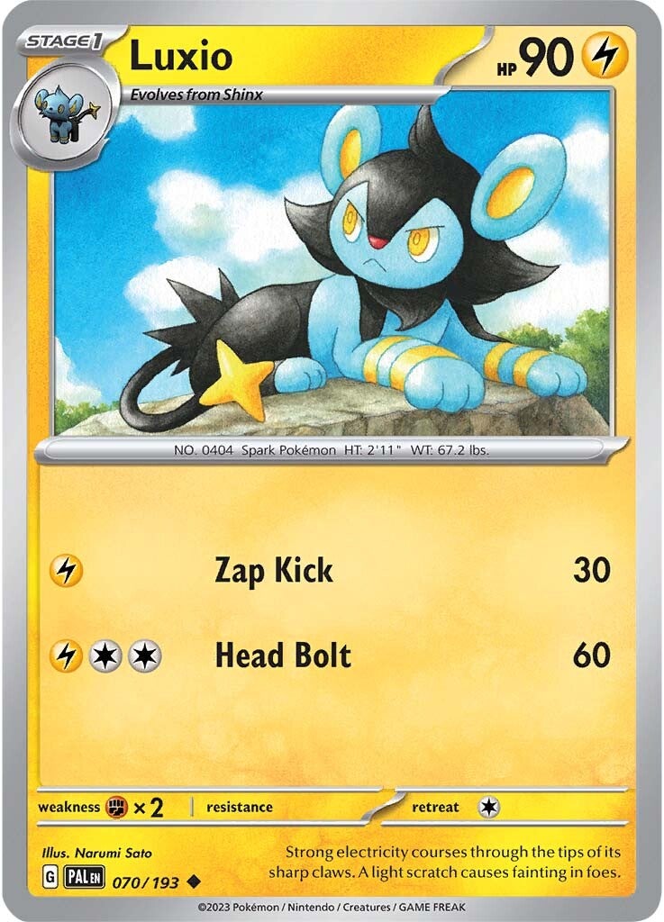 Luxio (070/193) [Scarlet & Violet: Paldea Evolved] | Game Master's Emporium (The New GME)
