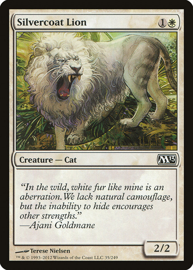 Silvercoat Lion [Magic 2013] | Game Master's Emporium (The New GME)