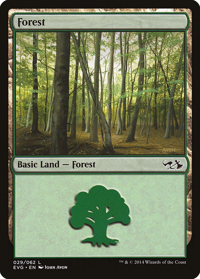 Forest (29) (Elves vs. Goblins) [Duel Decks Anthology] | Game Master's Emporium (The New GME)