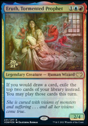 Eruth, Tormented Prophet [Innistrad: Crimson Vow Prerelease Promos] | Game Master's Emporium (The New GME)