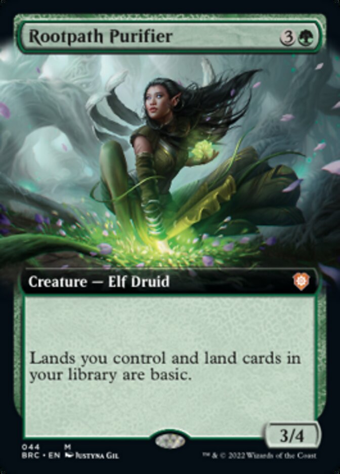 Rootpath Purifier (Extended Art) [The Brothers' War Commander] | Game Master's Emporium (The New GME)