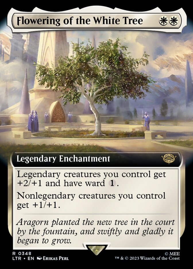 Flowering of the White Tree (Extended Art) [The Lord of the Rings: Tales of Middle-Earth] | Game Master's Emporium (The New GME)