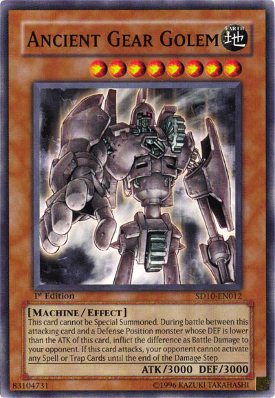 Ancient Gear Golem [SD10-EN012] Common | Game Master's Emporium (The New GME)