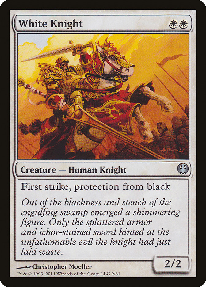 White Knight [Duel Decks: Knights vs. Dragons] | Game Master's Emporium (The New GME)