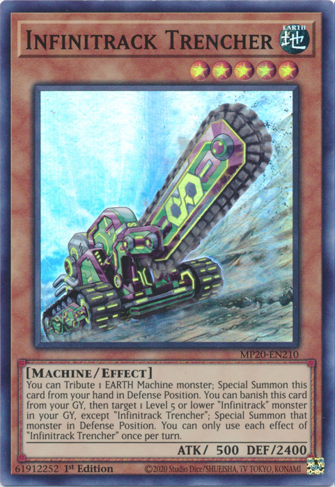 Infinitrack Trencher [MP20-EN210] Super Rare | Game Master's Emporium (The New GME)