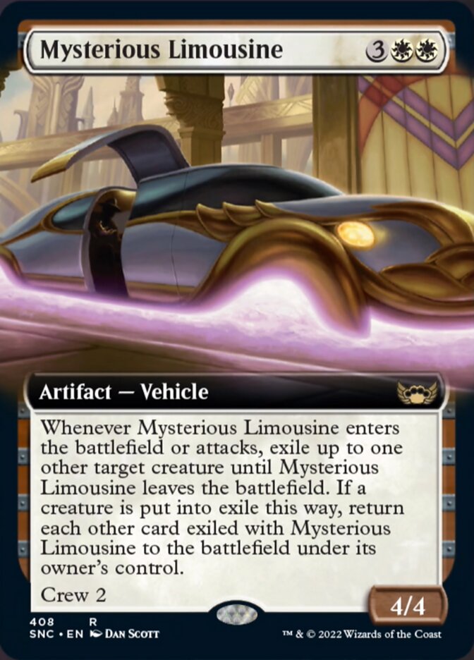 Mysterious Limousine (Extended Art) [Streets of New Capenna] | Game Master's Emporium (The New GME)