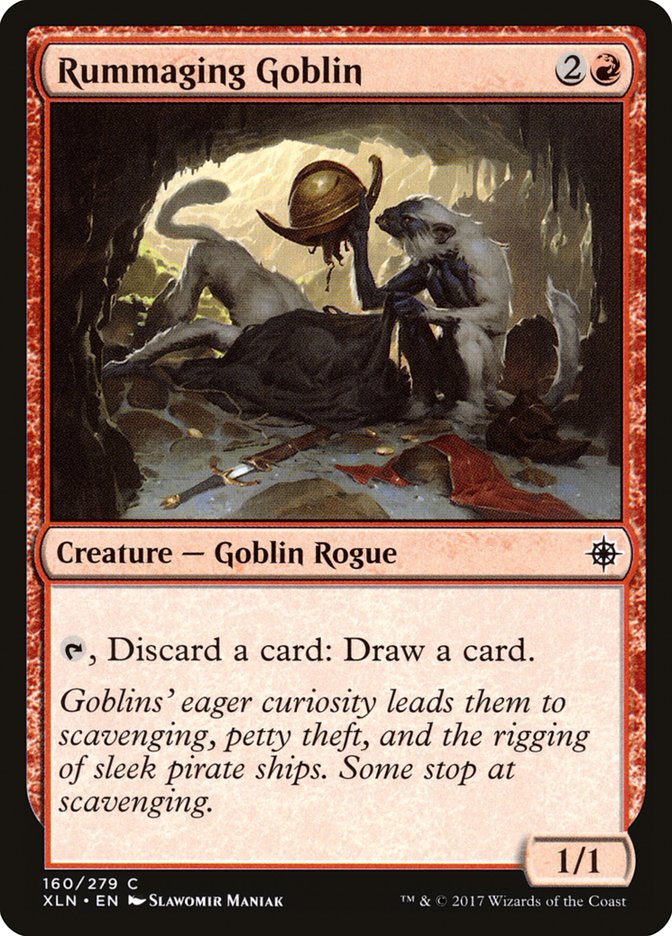 Rummaging Goblin [Ixalan] | Game Master's Emporium (The New GME)