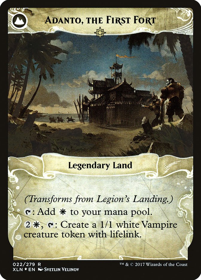 Legion's Landing // Adanto, the First Fort [Ixalan Prerelease Promos] | Game Master's Emporium (The New GME)