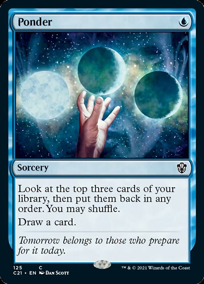 Ponder [Commander 2021] | Game Master's Emporium (The New GME)