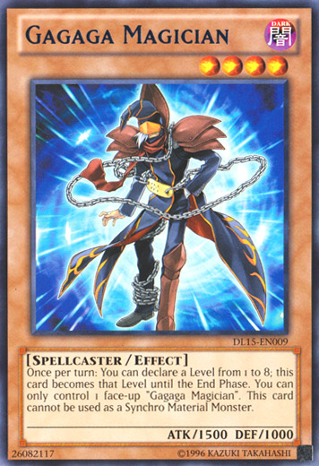 Gagaga Magician (Blue) [DL15-EN009] Rare | Game Master's Emporium (The New GME)