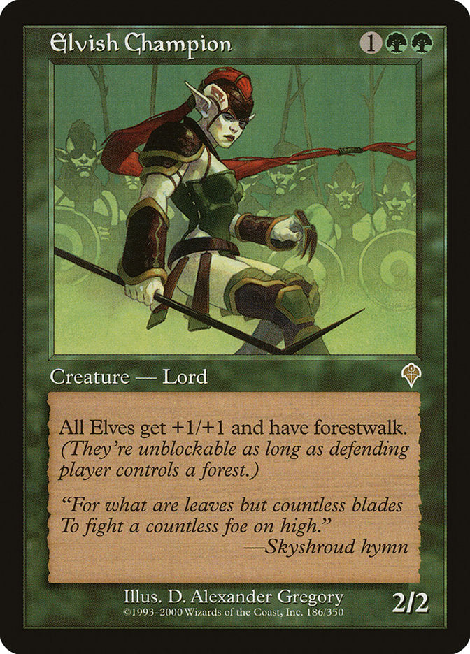 Elvish Champion [Invasion] | Game Master's Emporium (The New GME)