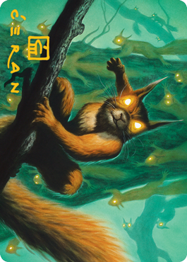 Chatterstorm Art Card (Gold-Stamped Signature) [Modern Horizons 2 Art Series] | Game Master's Emporium (The New GME)