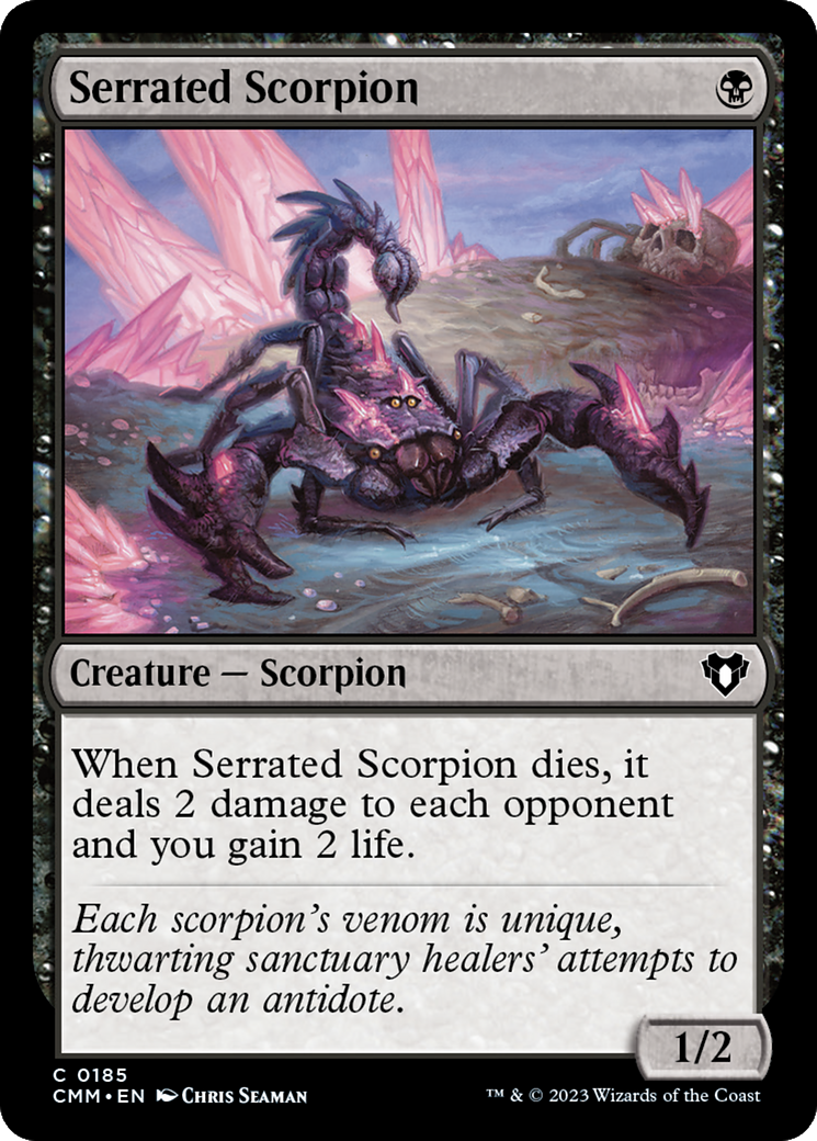 Serrated Scorpion [Commander Masters] | Game Master's Emporium (The New GME)