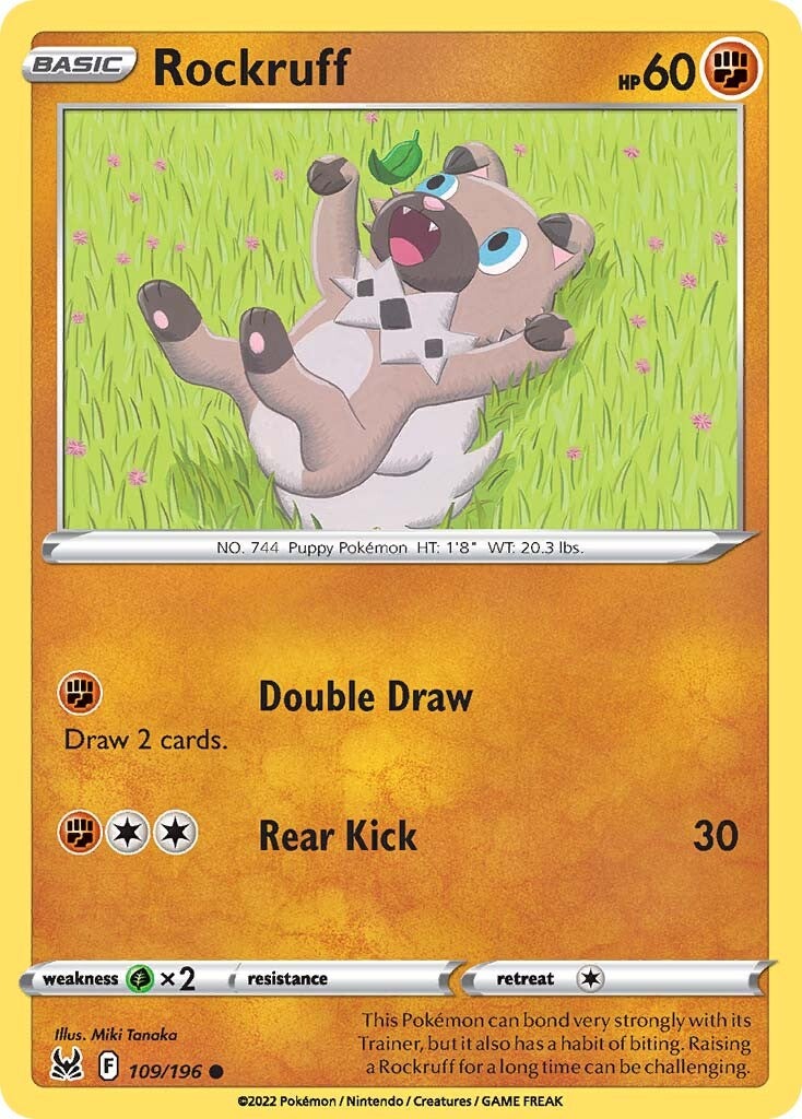 Rockruff (109/196) [Sword & Shield: Lost Origin] | Game Master's Emporium (The New GME)